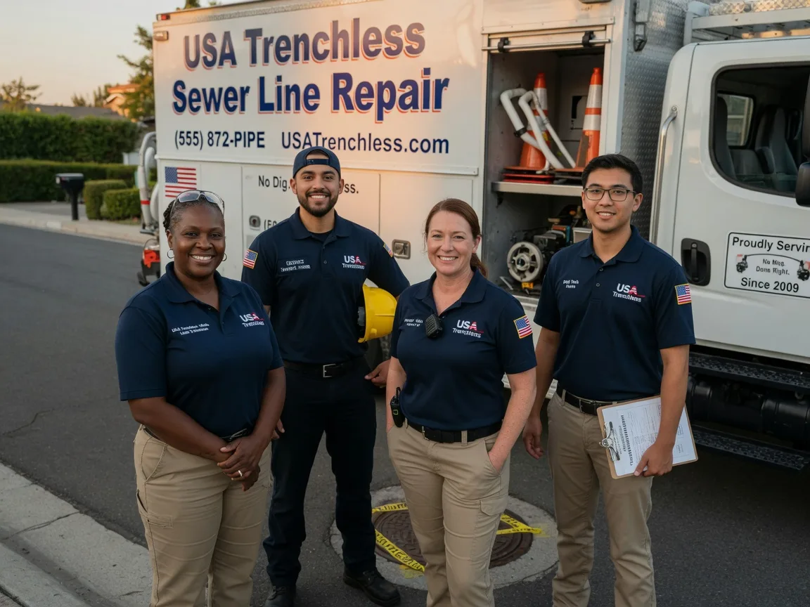 Sewer Line Repair company in Tyler Hill, PA